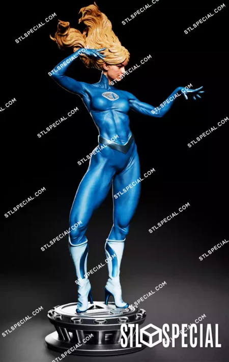 Invisible Woman STL 3D Print