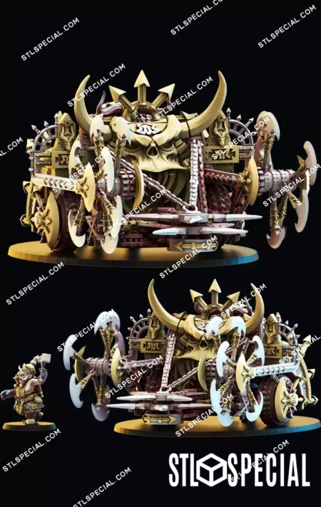 Magmhorin Swirler STL 3D Printable Machine