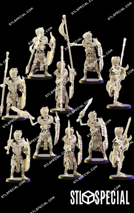 Amun-Re Guard and Command Group STL