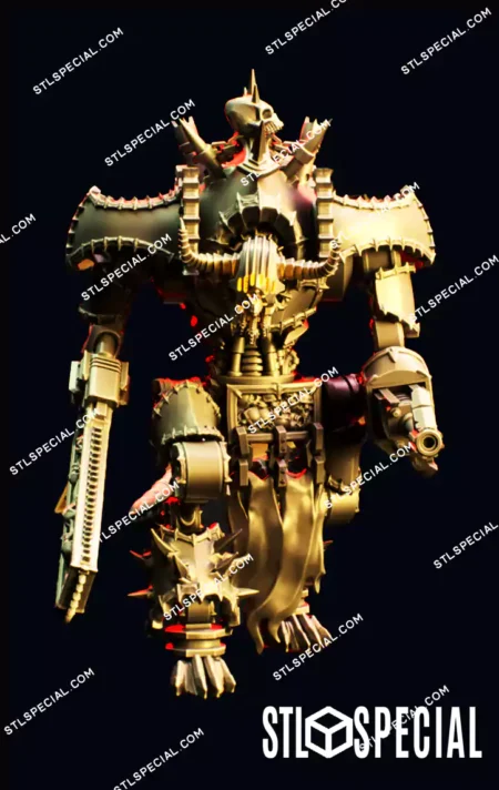 The Bloody Skulls Butcher STL 3D Model