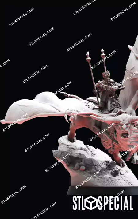 Krun-ghaz Firehands STL 3D Printable Model