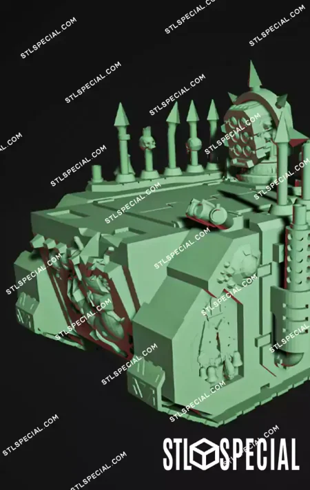 Death Guard Rhino Transport STL Files