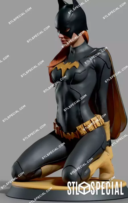 BatGirl STL 3D Printable Figure
