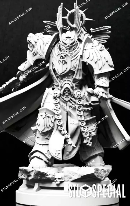 The Beast Slayer Knight STL 3D Model