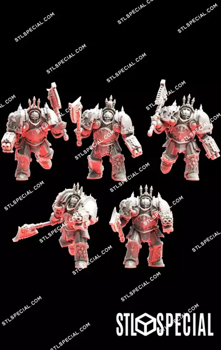 Berserk Blood Butchers Terminators STL Pack