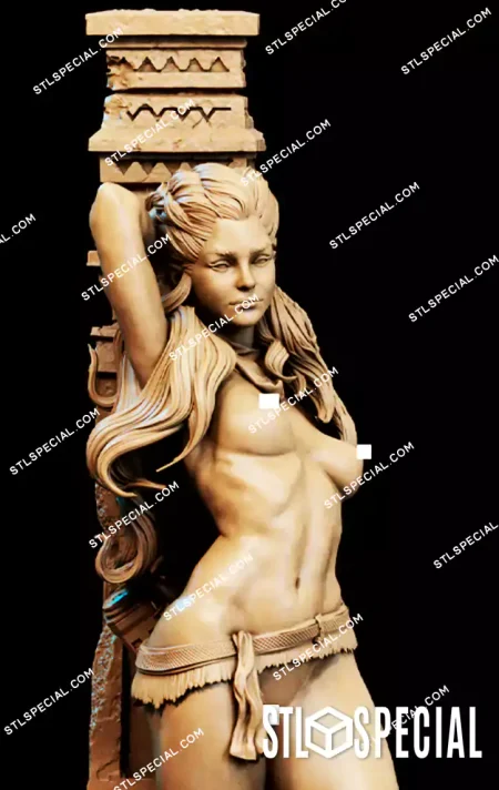 Aloy NSFW STL 3D Printable Full Model