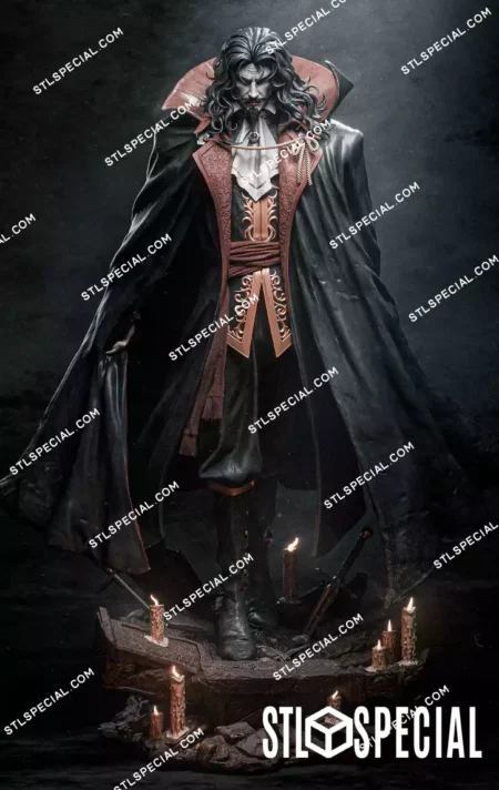 Castlevania Dracula 3D Printable Figure