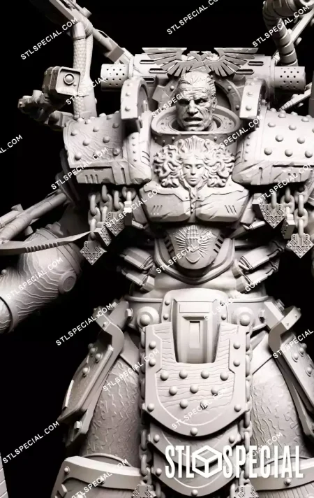 Ferrus Manus The Gorgon of Medusa STL Files
