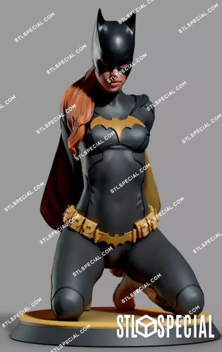 BatGirl STL 3D Printable Figure