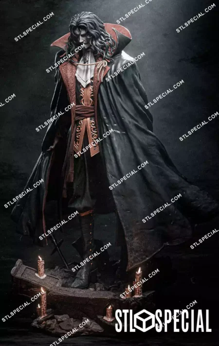 Castlevania Dracula 3D Printable Figure
