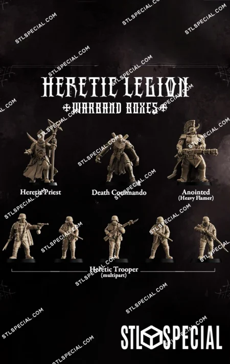Factory Fortress Inc Heretic Legion STL Pack