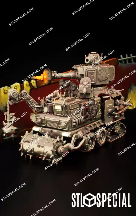 Orkz Heavy Armoured War Wagon STL