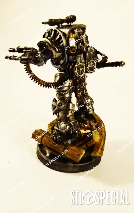Perturabo Iron Knight STL 3D Model