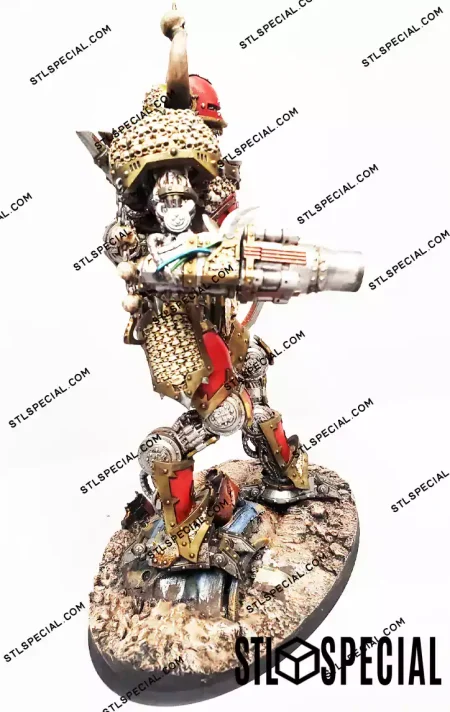 Savage Automaton Chaos War Machine STL