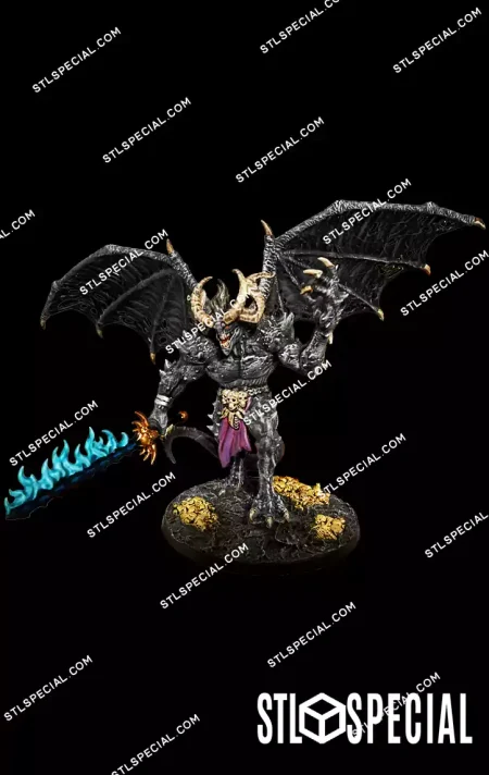 Daemon Prince STL 3D Models