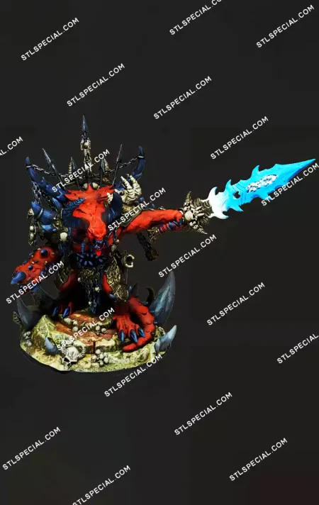 Chaos Demon STL 3D Print Model