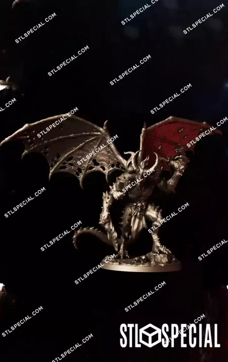 Daemon Prince STL 3D Models