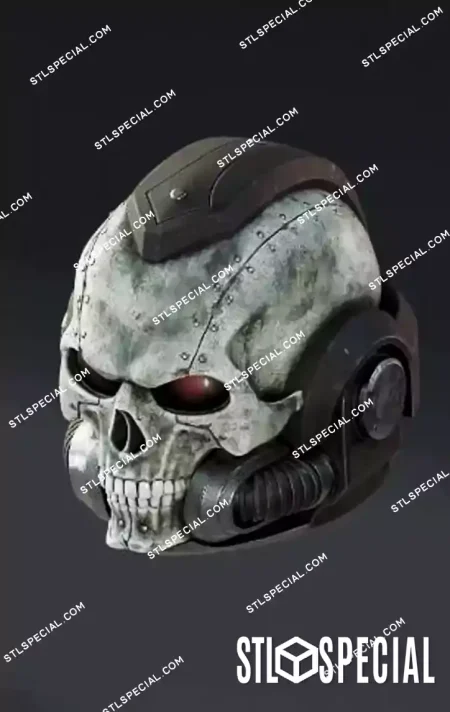 Chaplain Helmet STL and 3MF Files