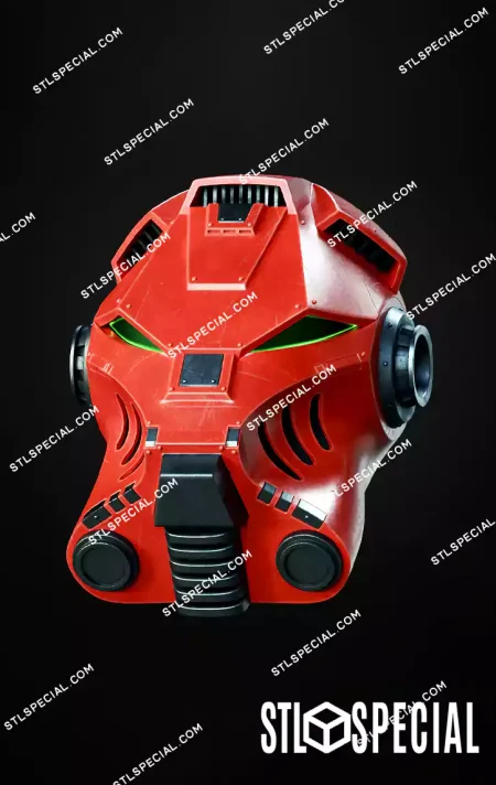 40K Terminator Helmet STL & 3MF Files