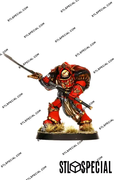 Blood Angels Crimson Paladins STL 3D Print