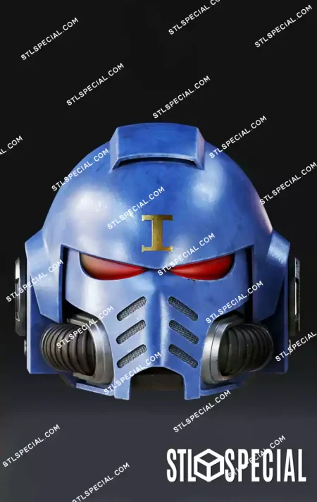 Space Marine 2 Primaris Helmet STL & 3MF