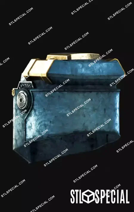 Grey Knight Helmet STL and 3MF Model