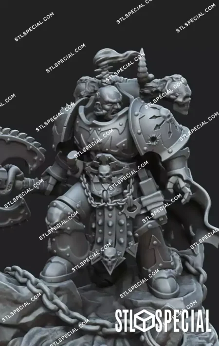 Chaos Lord STL 3D Model