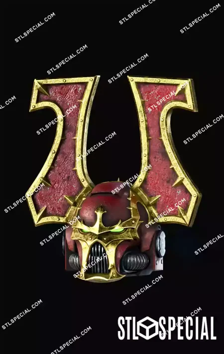 World Eaters Helmet STL and 3MF Files