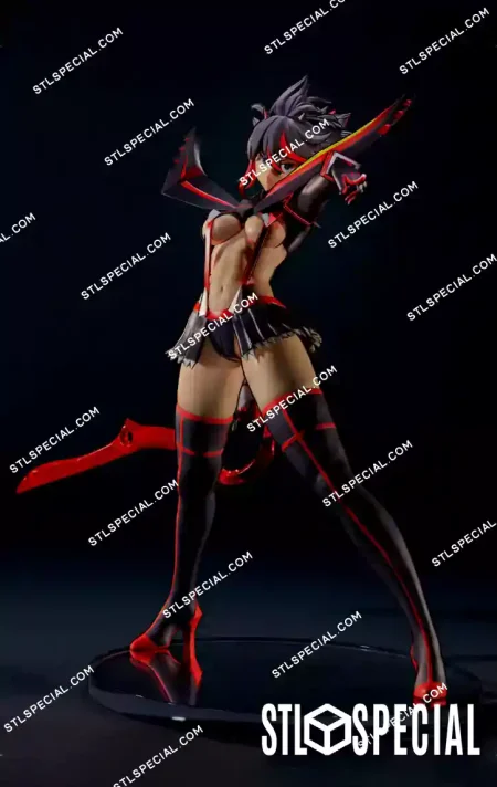 Ryuko Matoi Kill la Kill Anime Figure STL