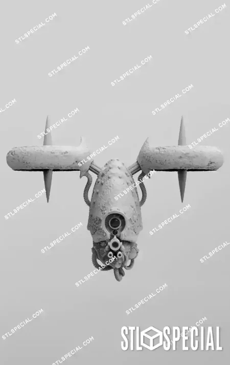 Greater Blight Drone Plague Daemon Engine STL Model