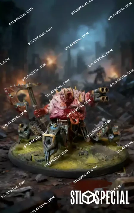 Plague Hulk of Nurgle STL 3D Model
