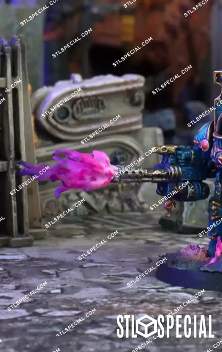 Warpflamer Weapon Effects Pack STL