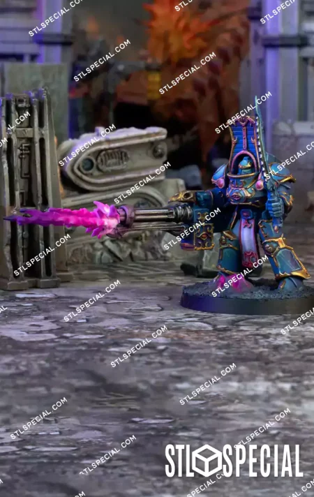 Warpflamer Weapon Effects Pack STL
