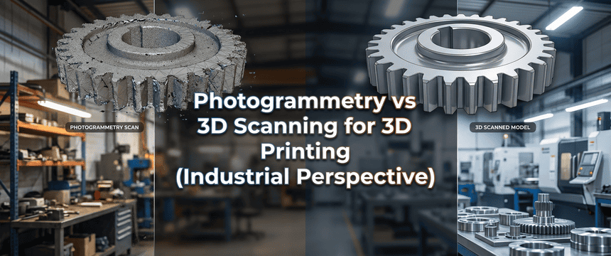 Photogrammetry vs 3D Scanning for 3D Printing