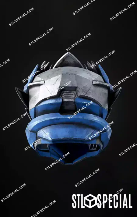 Halo Infinite Hayabusa Helmet Spartan Armor Helmet STL Model
