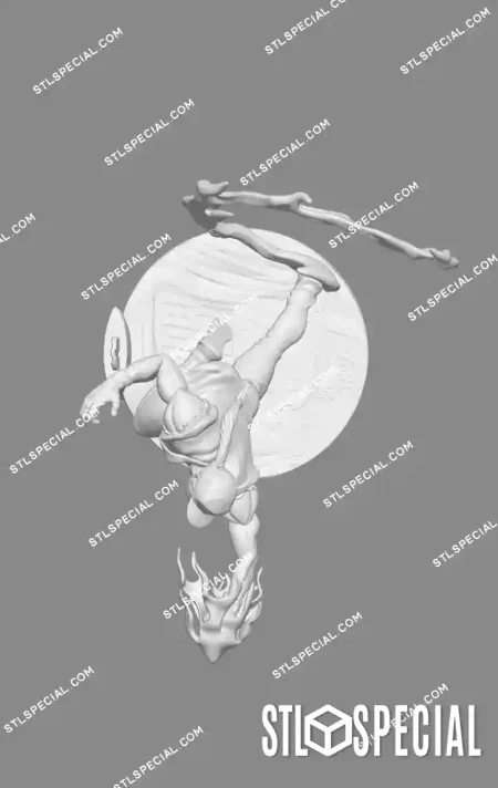 Terry Bogard Fatal Fury Fighting Legend STL Model