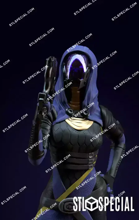 Tali’Zorah Mass Effect STL Files