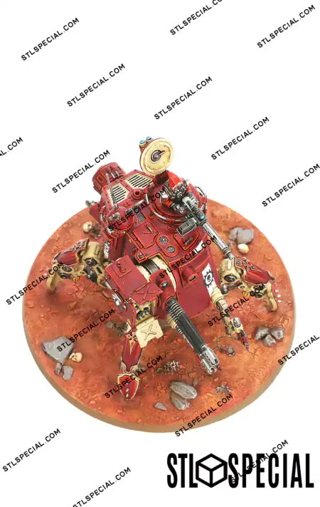 Adeptus Mechanicus Onager Dunecrawler STL Model
