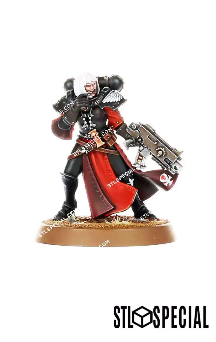 Adepta Sororitas Battle Sisters Squad STL