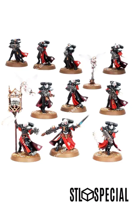 Adepta Sororitas Battle Sisters Squad STL