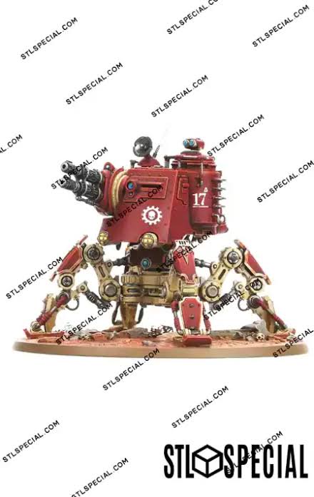 Adeptus Mechanicus Onager Dunecrawler STL Model