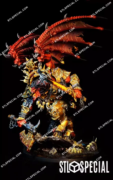 Angron, Daemon Primarch of Khorne STL Model