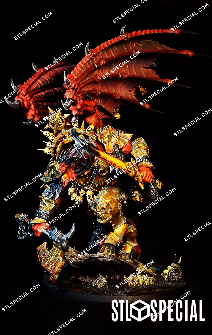Angron, Daemon Primarch of Khorne STL Model