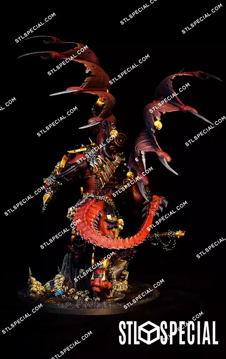 Angron, Daemon Primarch of Khorne STL Model