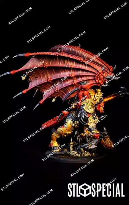 Angron, Daemon Primarch of Khorne STL Model