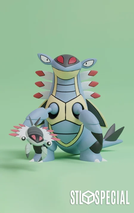 Anorith and Armaldo Pokemon STL Bundle