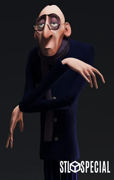 Anton Ego – Ratatouille 3D Print STL Files