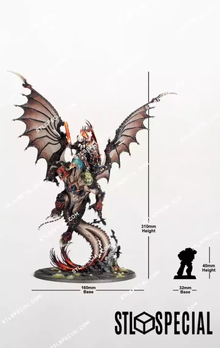 Archaon Everchosen STL 3D Model
