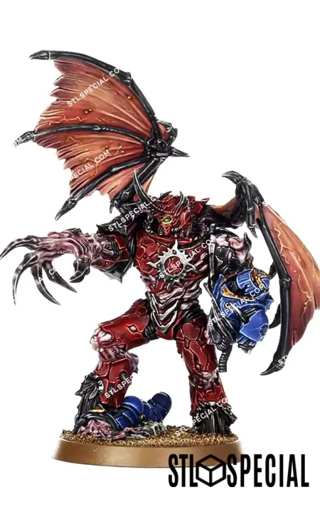 Argel Tal The Crimson Lord STL 3D Model