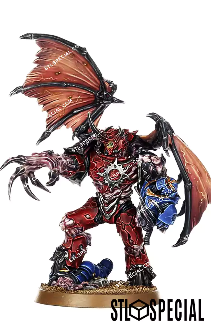 Argel Tal The Crimson Lord STL 3D Model